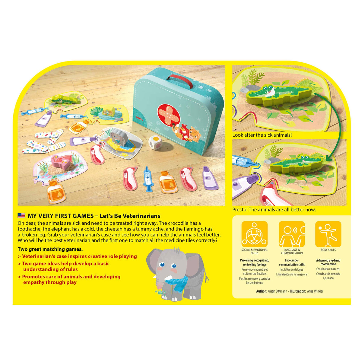 My Very First Games - Let's Be Veterinarians (HABA USA)