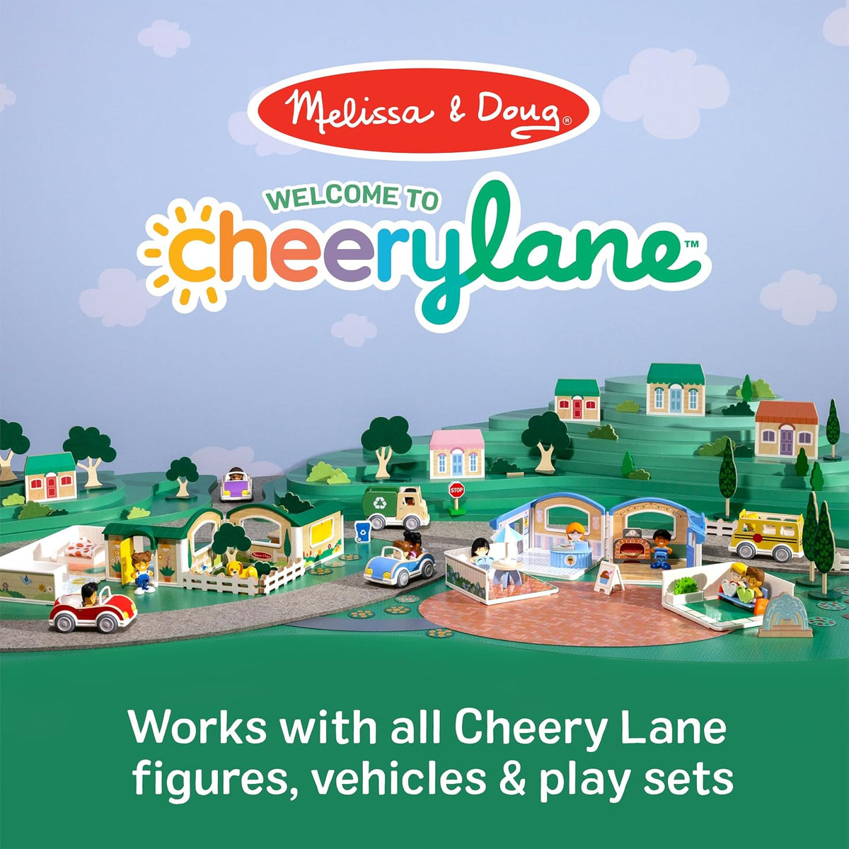 Cheery Lane Ice Cream and Pizza Play Set