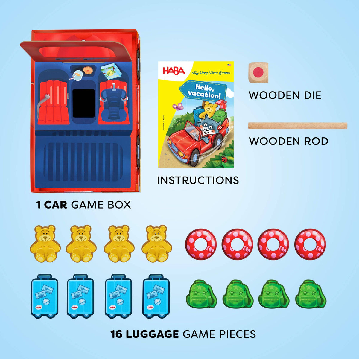 My Very First Games - Hello Vacation (HABA USA)