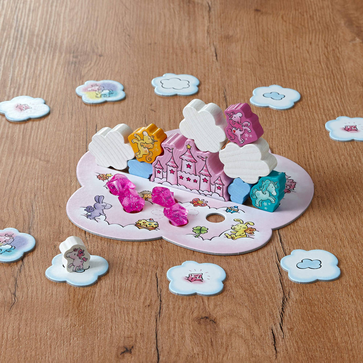 Unicorn Glitterluck – Cloud Stacking  (HABA USA)