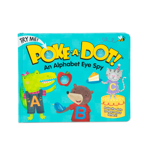 Poke-a-Dot - An Alphabet Eye Spy Board Book (Melissa & Doug)