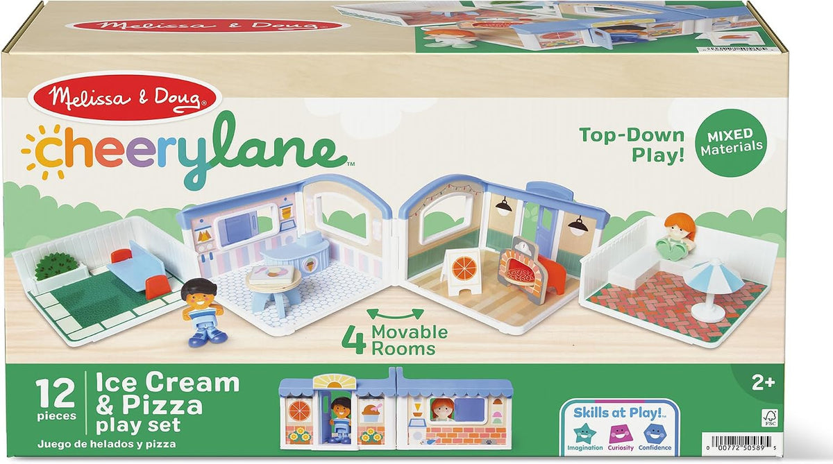 Cheery Lane Ice Cream and Pizza Play Set