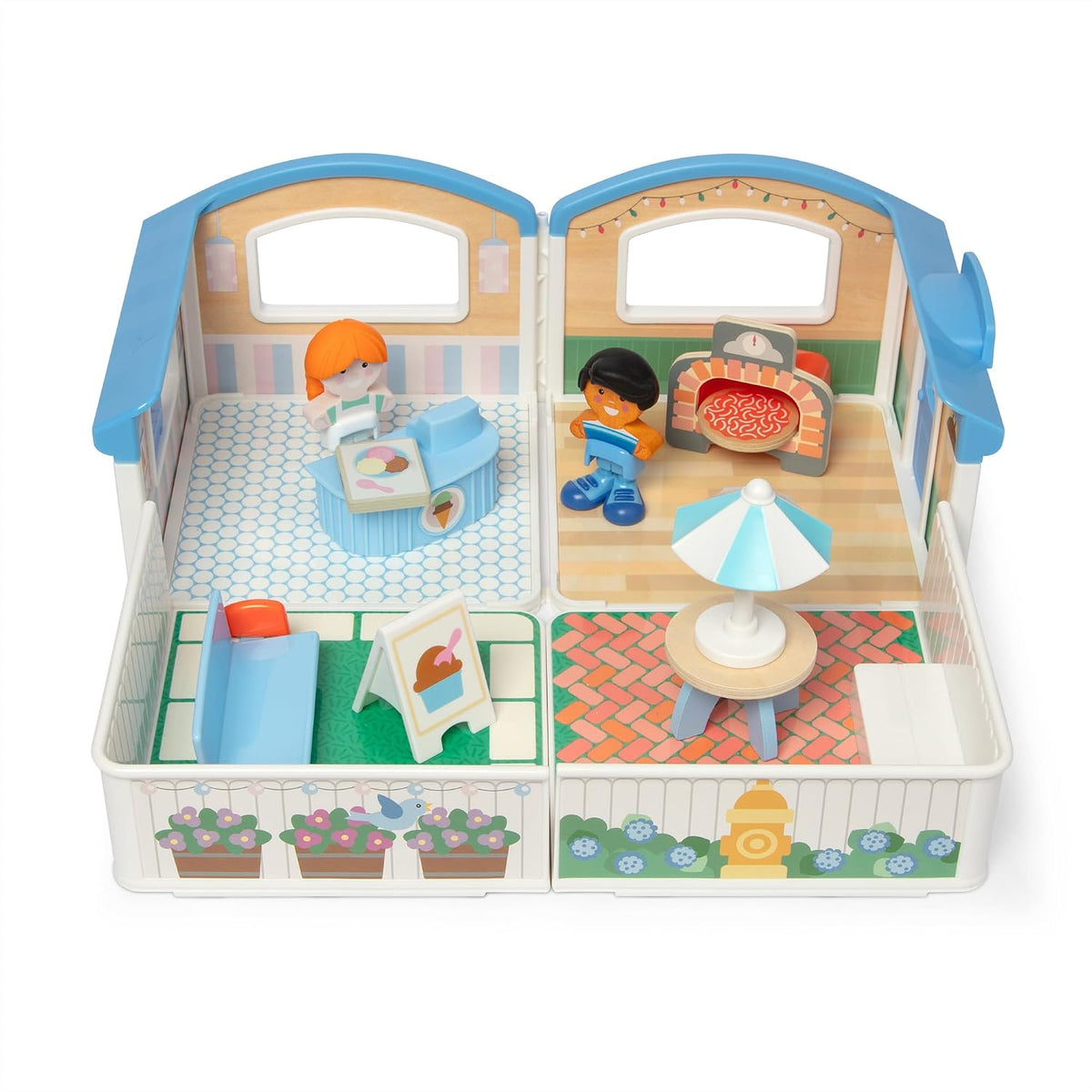 Cheery Lane Ice Cream and Pizza Play Set