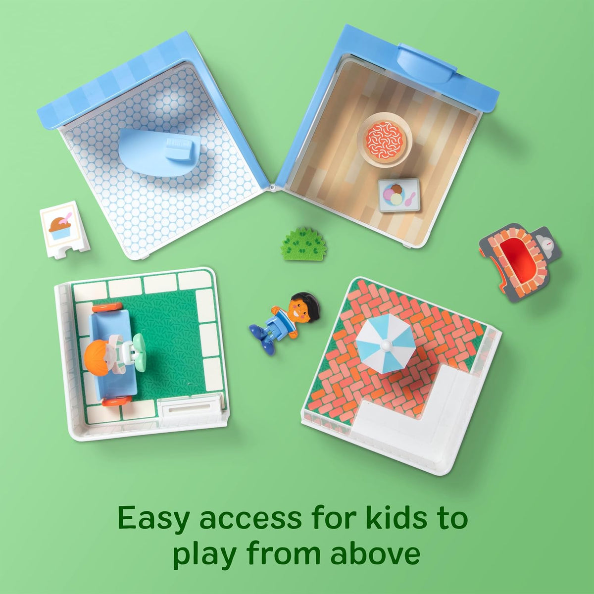 Cheery Lane Ice Cream and Pizza Play Set
