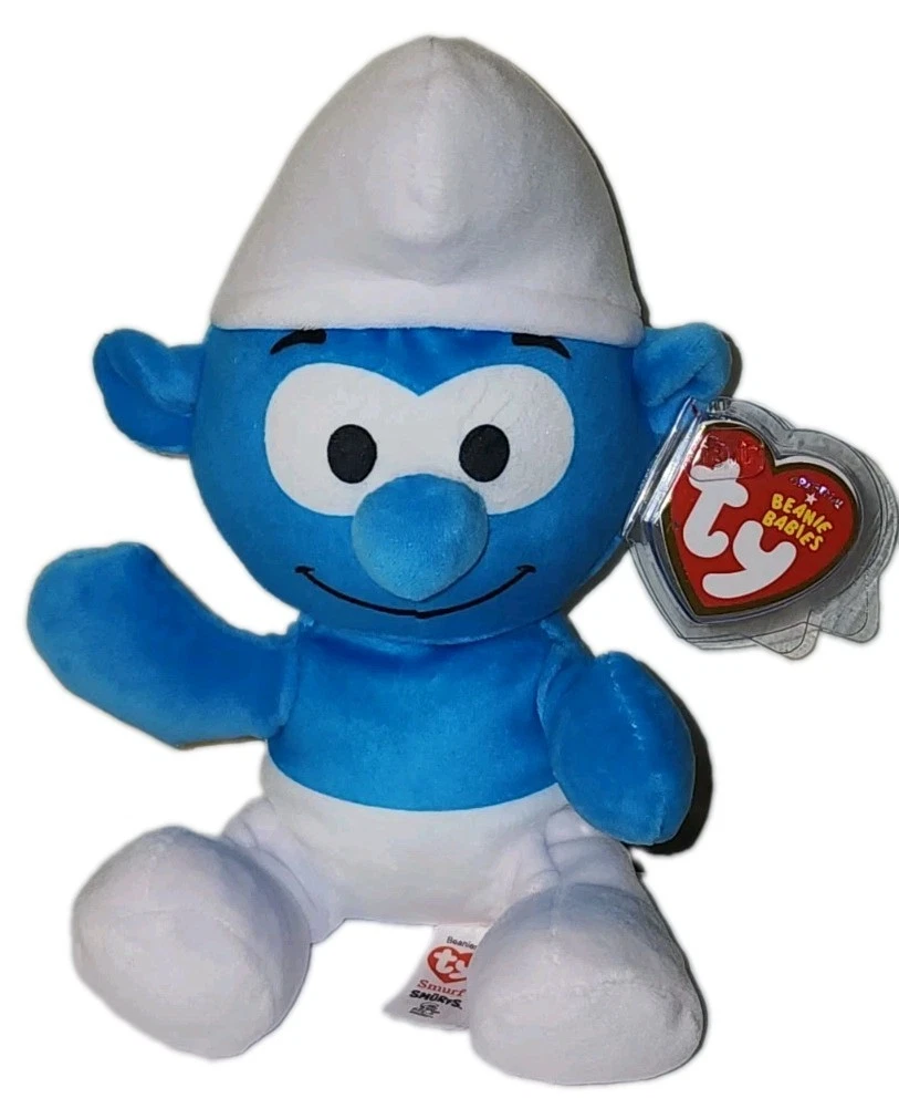 Smurf Beanie Baby