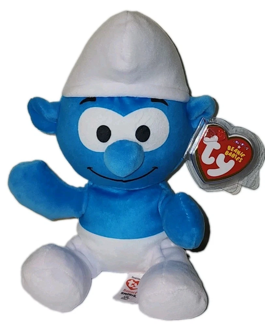 Smurf Beanie Baby