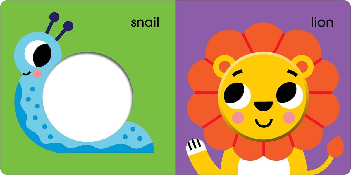 Look Thru: Animal Friends by: Board Books; 8 pages / English