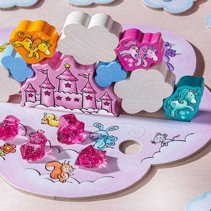 Unicorn Glitterluck – Cloud Stacking  (HABA USA)